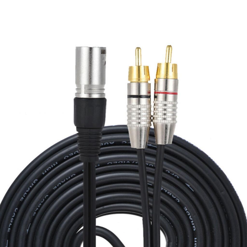 Audio Cable Rca - Kabel Pemisah Audio XLR ke Konektor