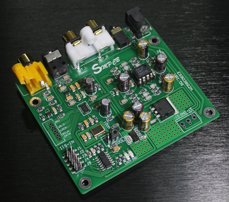 Dac Board - Papan dekoder DSD ES9038 Q2M DAC