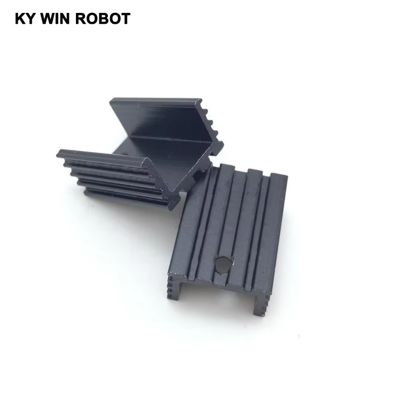 Heatsink Aluminum - 10 Buah Aluminium TO-220 Heatsink Ke