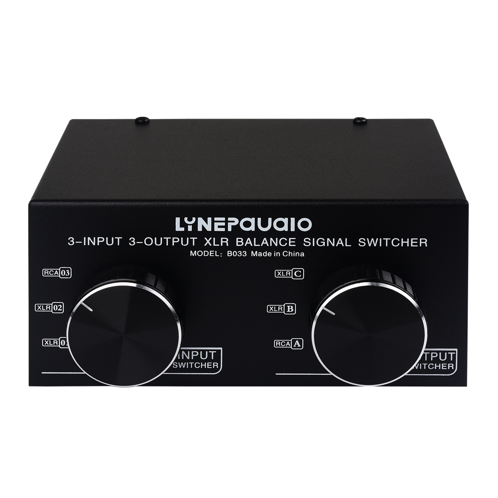 Passive Preamp - Sakelar Pemilih Stereo Pasif Sinyal XLR
