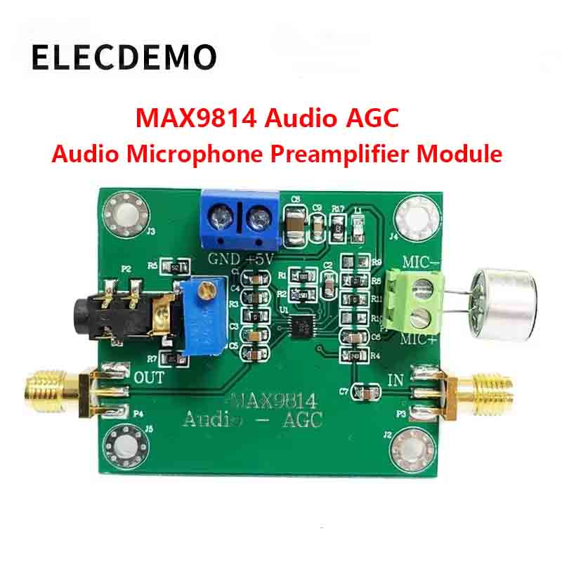 Audio Amplifier Board - Modul Amplifier AGC Mikrofon Elektret, Papan