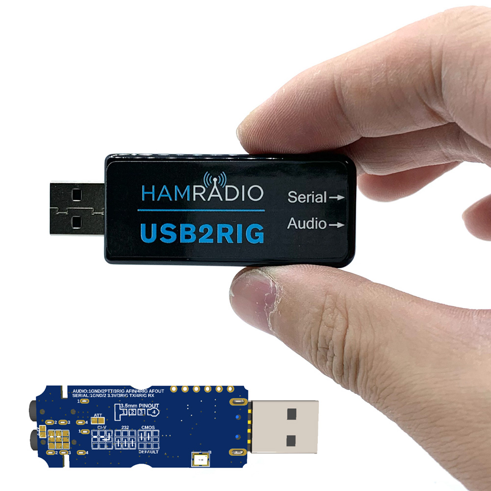 Usb Sound Card - Konektor Kartu Suara USB Radio USB2RIG