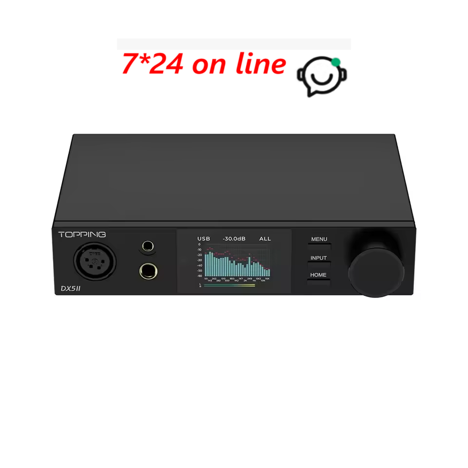 Headphone Amplifier - TOPPING DX5 II DAC & Headphone