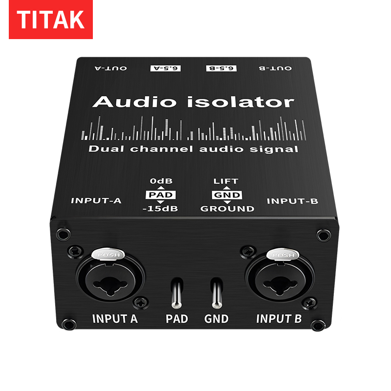 Audio Cable Rca - Eliminator Hum Pasif 2 Saluran XLR/RCA/TS/TRS,