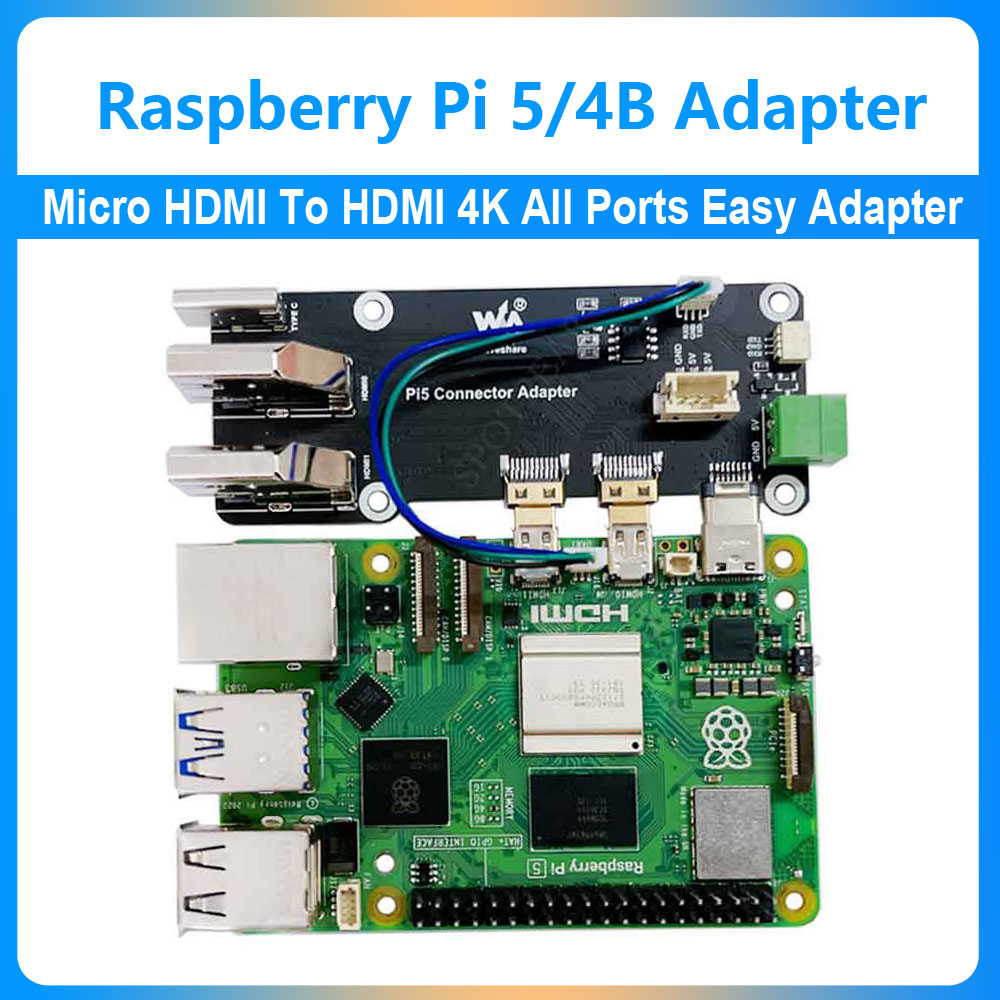 Mdi Cable - Raspberry Pi 5/4B Micro HDMI ke