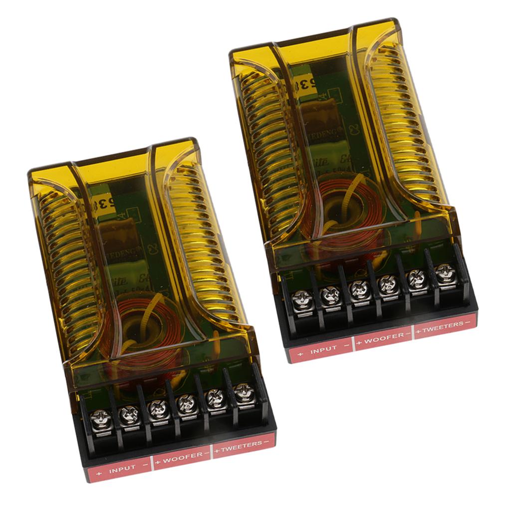 Speaker Crossover - Filter Crossover Speaker 120W Pembagi Frekuensi