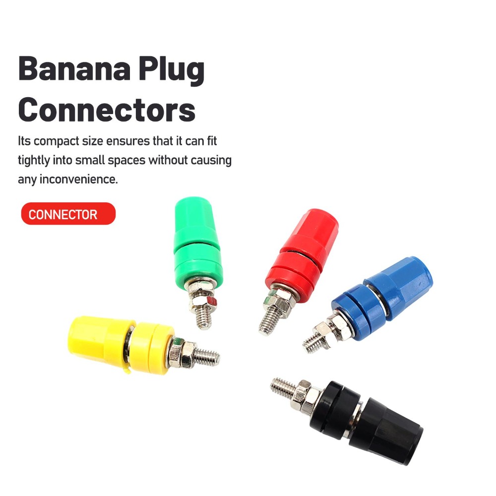 1-6PCS Soket Banana 4MM dengan - Speaker Terminal ulasan dan harga