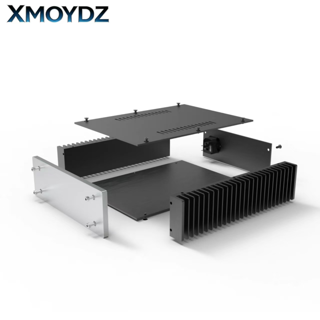 Casing Amplifier HiFi Aluminiu - Speaker Enclosure ulasan dan harga