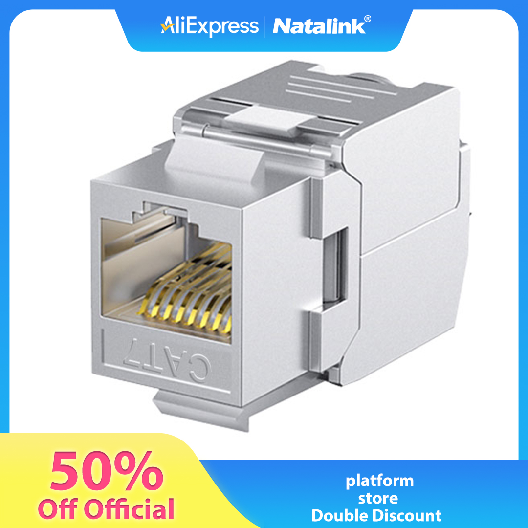 Natalink RJ45 Cat8 Cat7 Cat6A  - Rj45 Jack ulasan dan harga