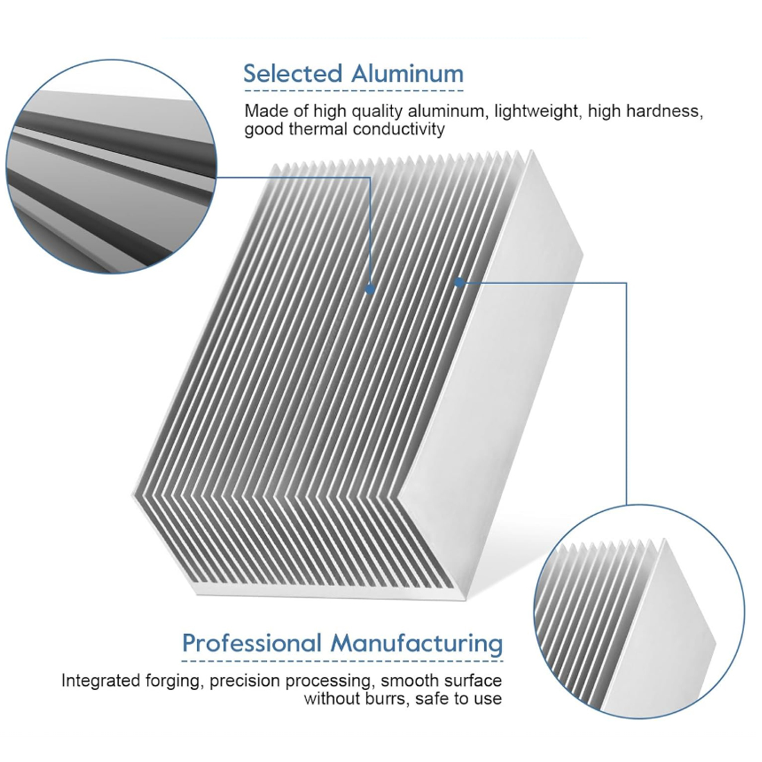 50x60x26mm — 300x60x26mm Heats - Heatsink Aluminum ulasan dan harga
