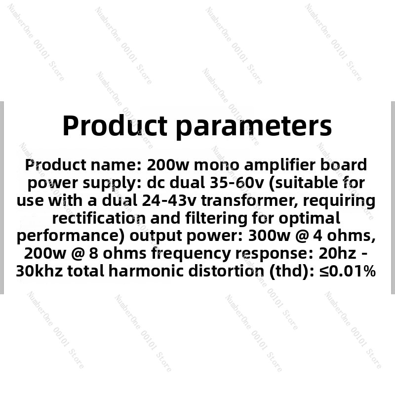 Papan Amplifier Daya Mono HiFi - Audio Amplifier Board ulasan dan harga