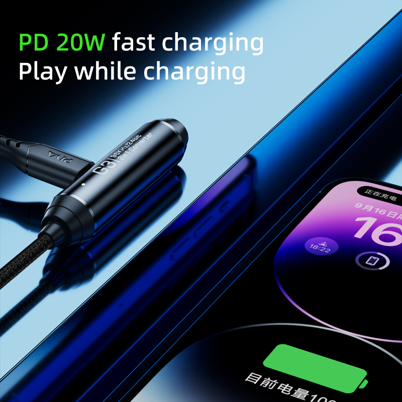 Kabel Piva 40cm 2-in-1 Konvert - Audio Dac ulasan dan harga