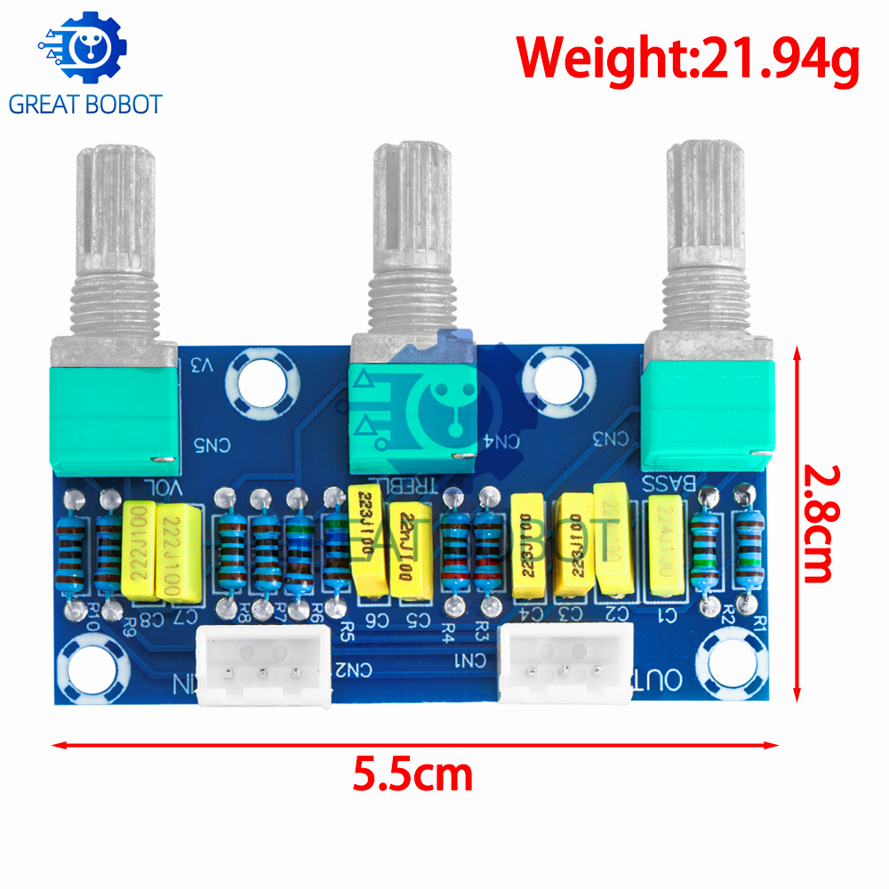 BS XH-M802 Modul Daya Preamp A - Passive Preamp ulasan dan harga