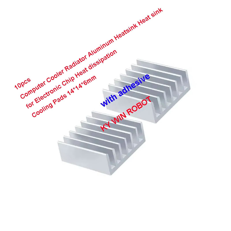 10 Buah Pendingin Radiator Alu - Heatsink Aluminum ulasan dan harga