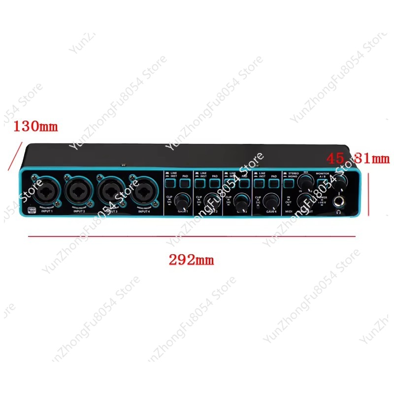 Antarmuka Audio Komputer USB P - Usb Sound Card ulasan dan harga