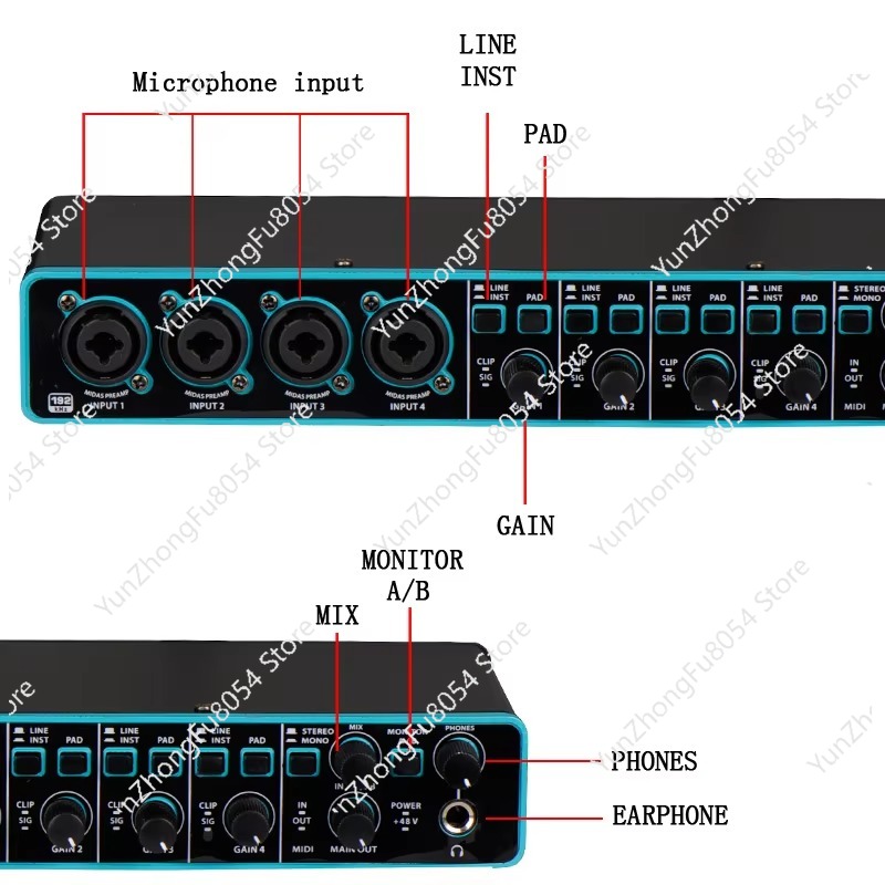 Antarmuka Audio Komputer USB P - Usb Sound Card ulasan dan harga