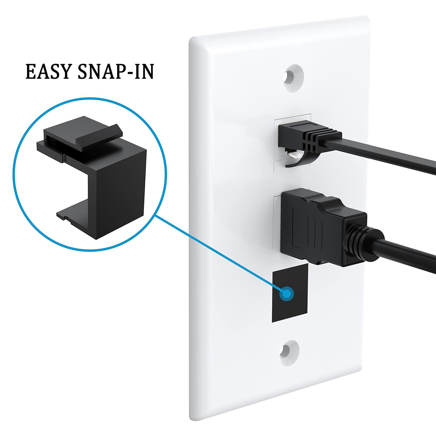ZoeRax sisipan Jack Keystone k - Rj45 Jack ulasan dan harga