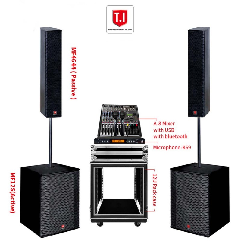 Speaker Kolom Portabel Dua Ara - Full Range Speaker ulasan dan harga