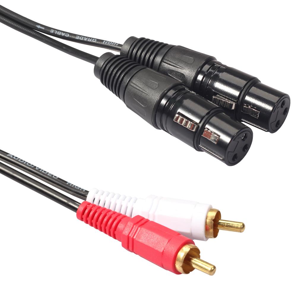 Adaptor Kabel Audio XLR RCA Be - Audio Cable Rca ulasan dan harga