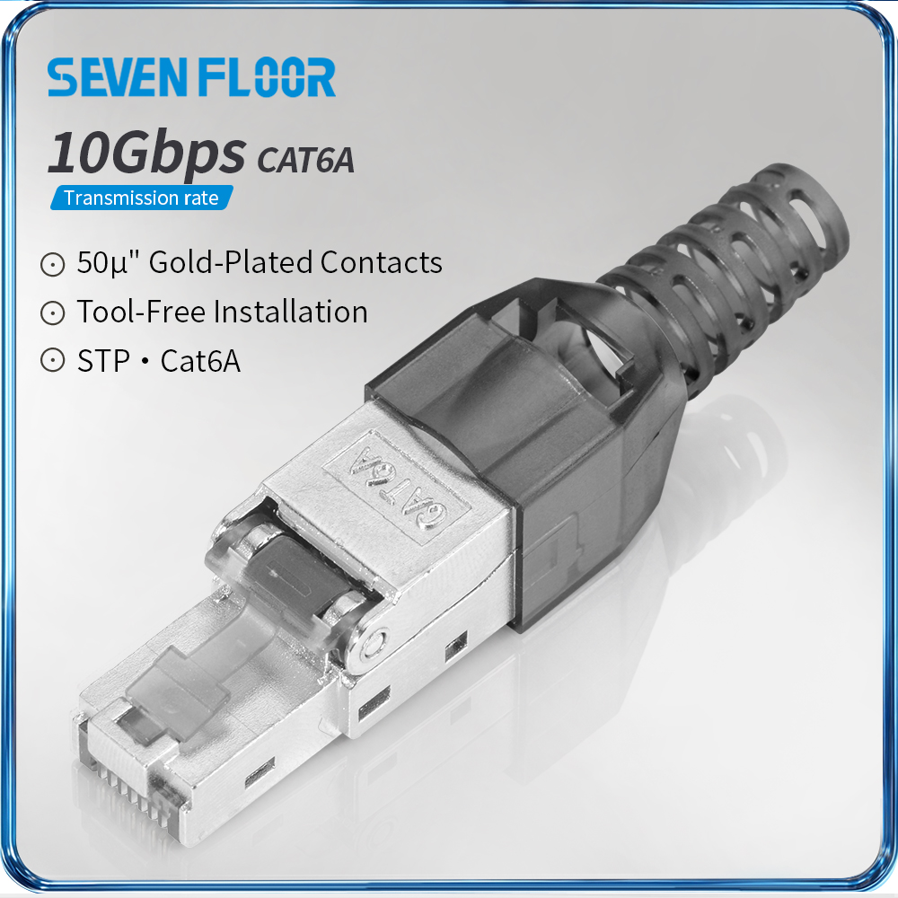 Konektor RJ45 Terlindung Cat6A - Rj45 Jack ulasan dan harga