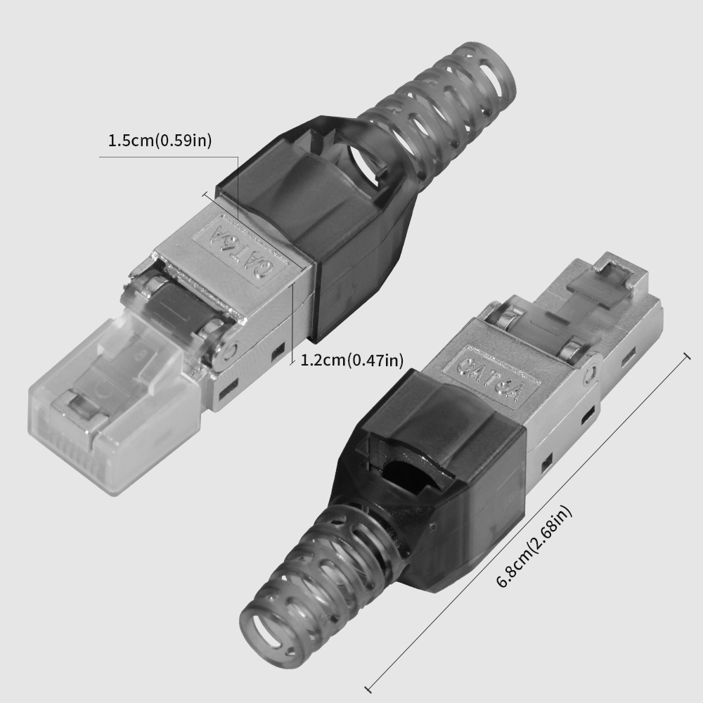 Konektor RJ45 Terlindung Cat6A - Rj45 Jack ulasan dan harga
