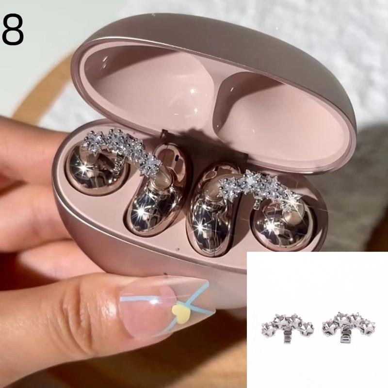(.) 1 Pasang Klip Dekorasi Hea - Diy Headphone ulasan dan harga