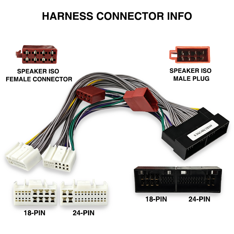 Kabel T-Harness Amplifier DSP  - Audio Jumper Wire ulasan dan harga