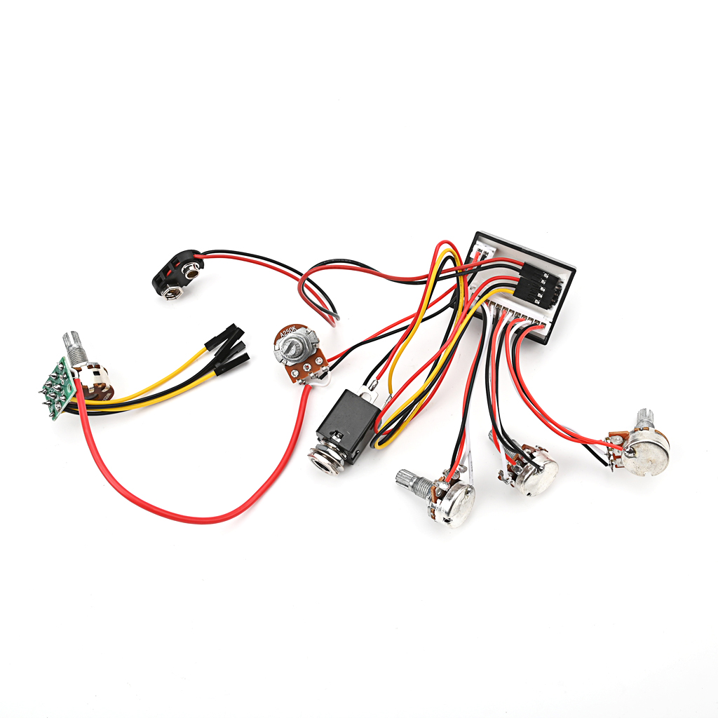 Pra-kabel 3 Band aktif Bass si - Passive Preamp ulasan dan harga