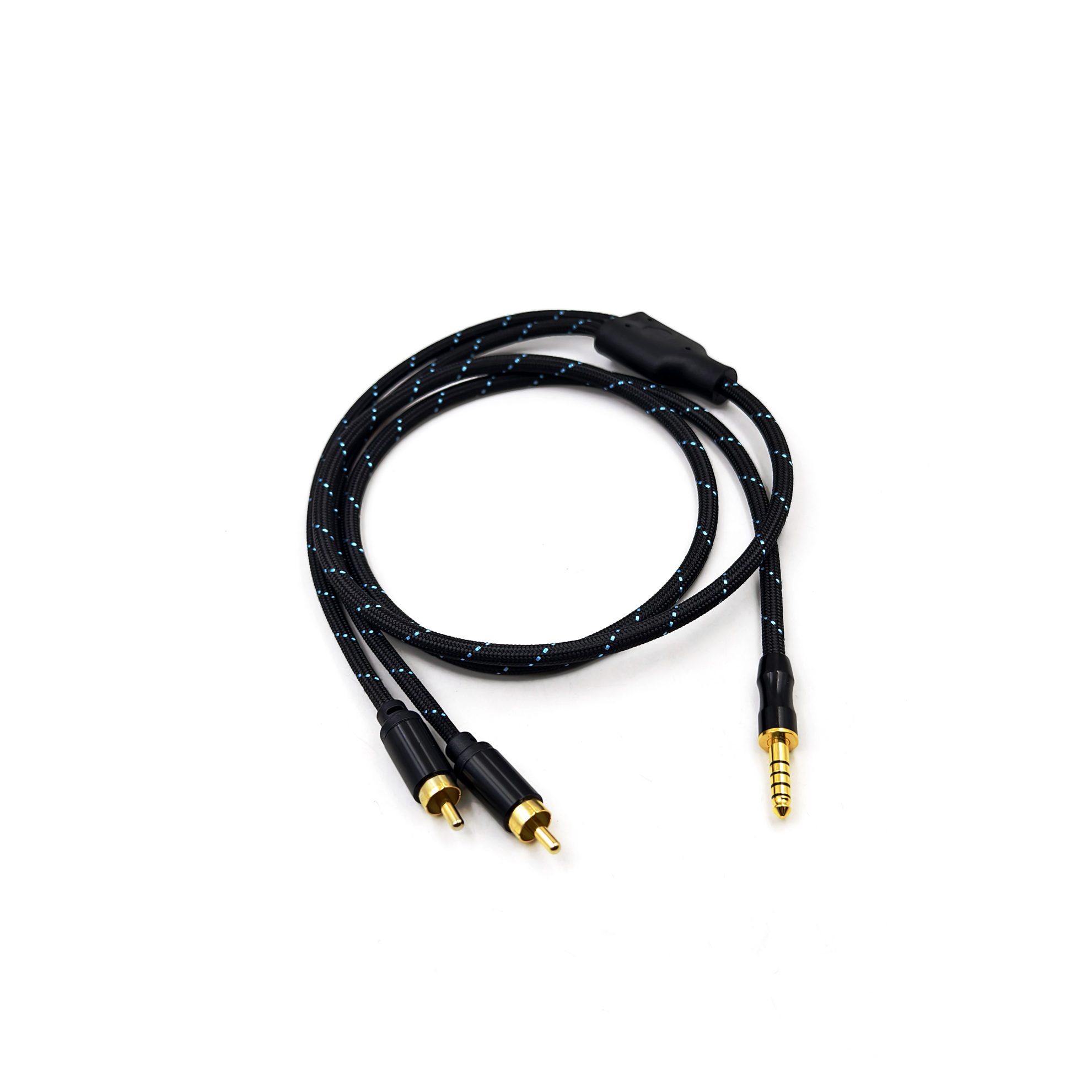 Kabel 4.4mm ke RCA 2RCA ke Kab - Audio Cable Rca ulasan dan harga