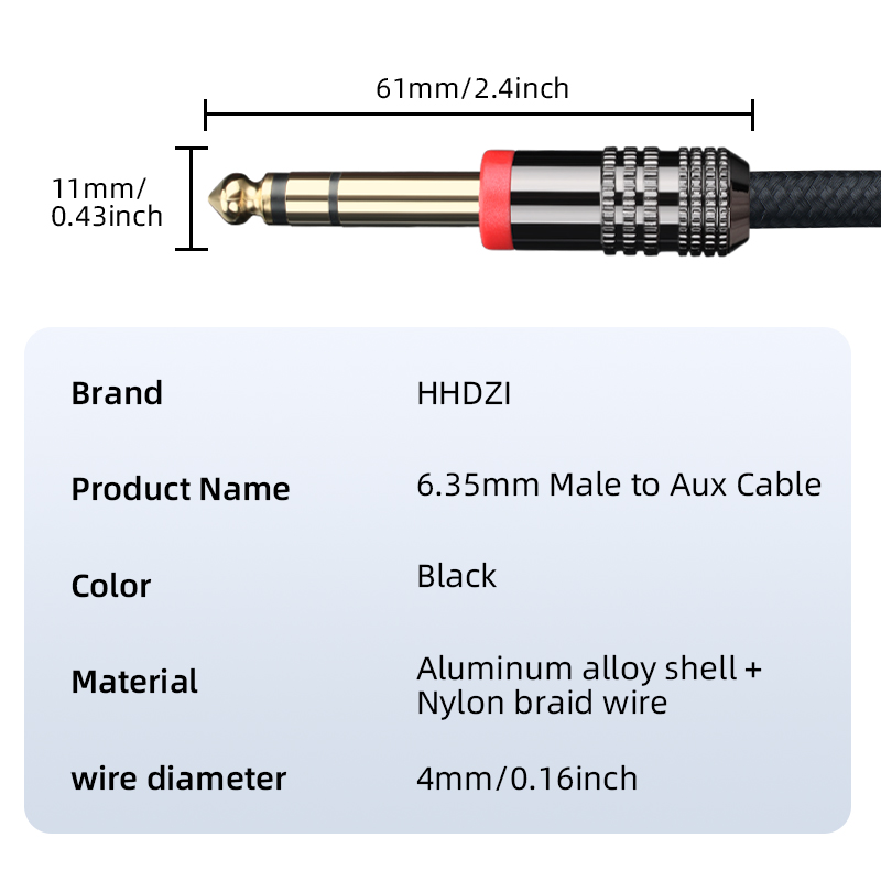 Kabel Gitar TRS 6.35mm, Kabel  - Trs Cable ulasan dan harga