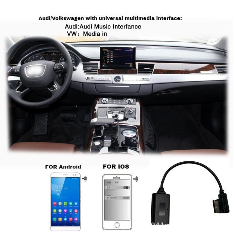 AUX ke Bluetooth untuk MMI Blu - Mdi Cable ulasan dan harga