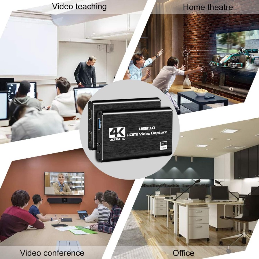 Kartu Pengambil Video USB 3.0  - Usb Sound Card ulasan dan harga