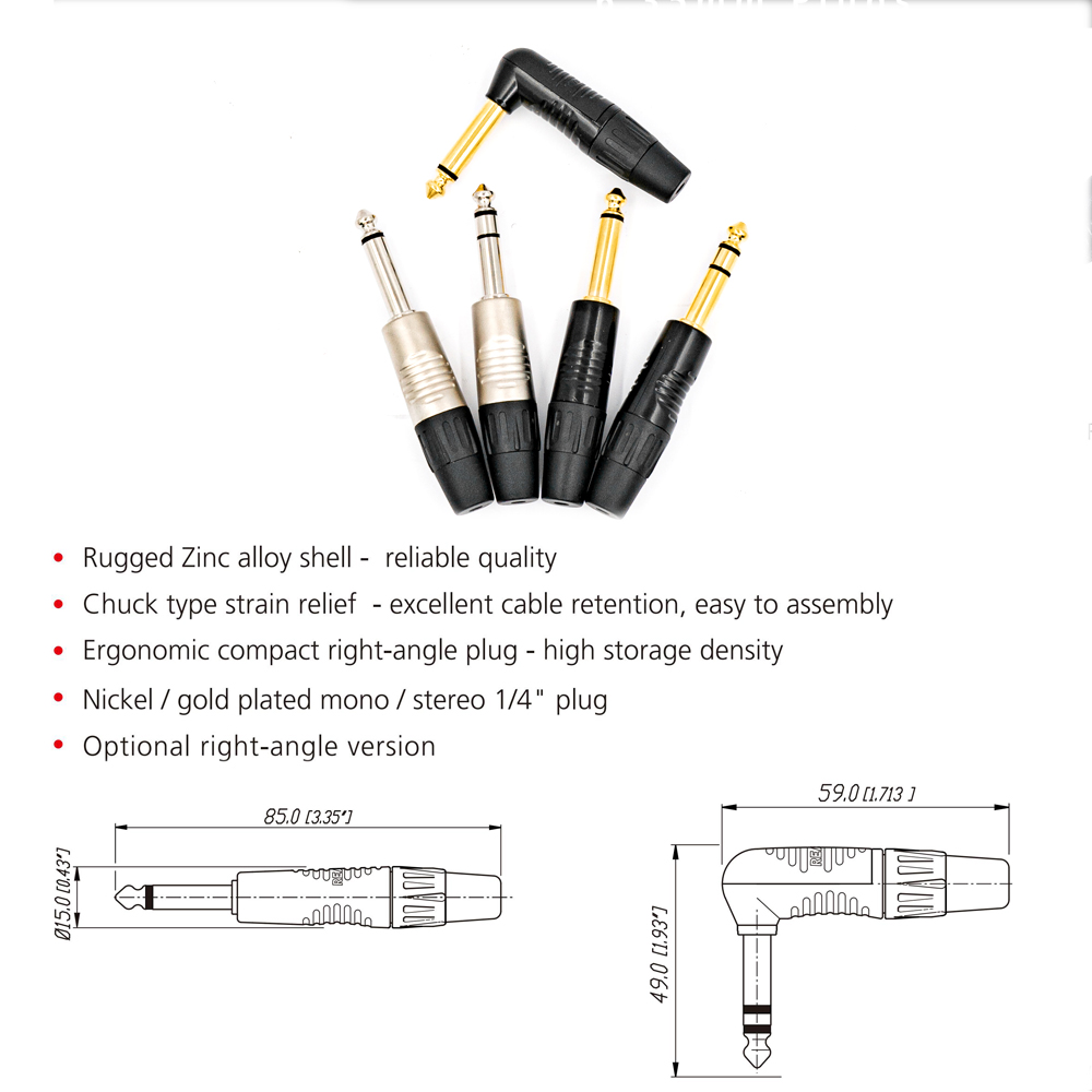 Neurik's REAN 6.35mm Stereo TR - Trs Cable ulasan dan harga