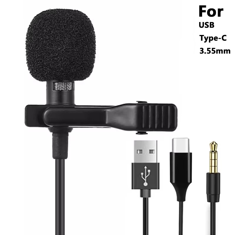 Mikrofon Lavalier Mini Portabe - Microphone Capsule ulasan dan harga