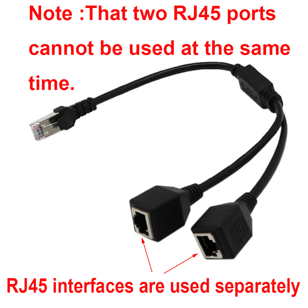 RJ45 1 laki-laki ke 2 perempua - Rj45 Jack ulasan dan harga