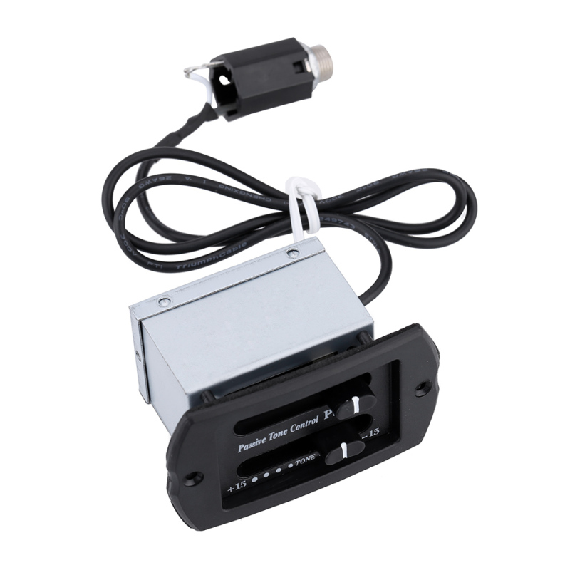 Tuner Pickup Piezo gitar akust - Passive Preamp ulasan dan harga