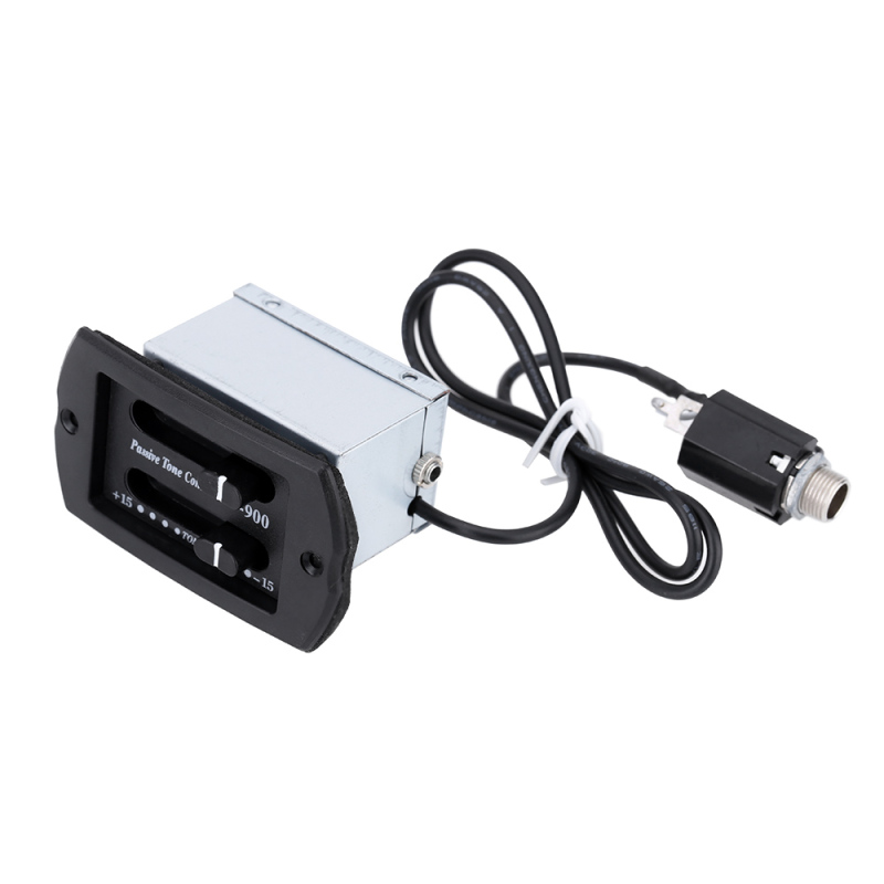 Tuner Pickup Piezo gitar akust - Passive Preamp ulasan dan harga
