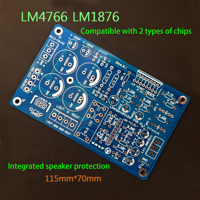 LM766 LM1876 Papan Amplifier D - Audio Amplifier Board ulasan dan harga