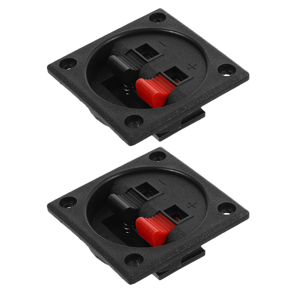 2 buah konektor terminal kotak - Speaker Terminal ulasan dan harga