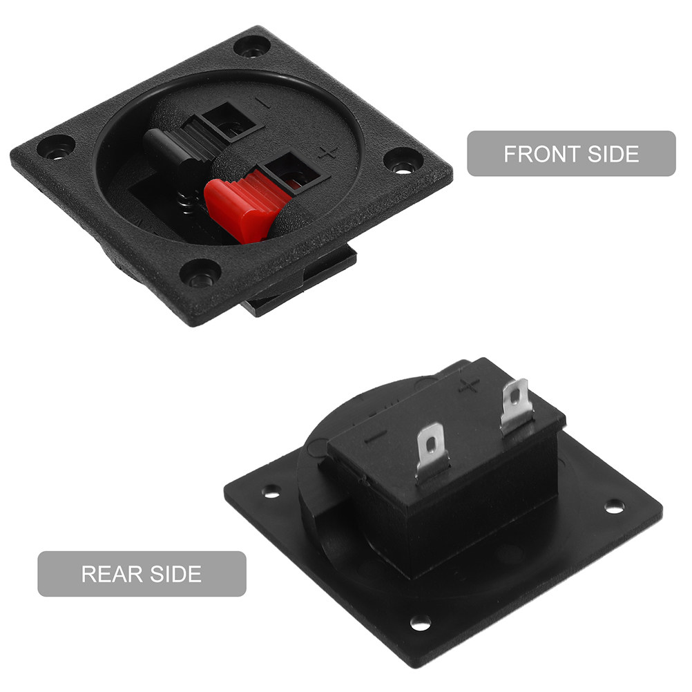 2 buah konektor terminal kotak - Speaker Terminal ulasan dan harga