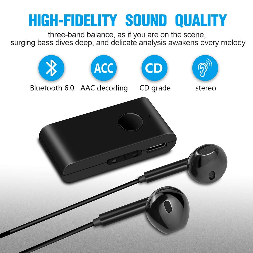 Adaptor Audio Nirkabel Penerim - Headphone Amplifier ulasan dan harga