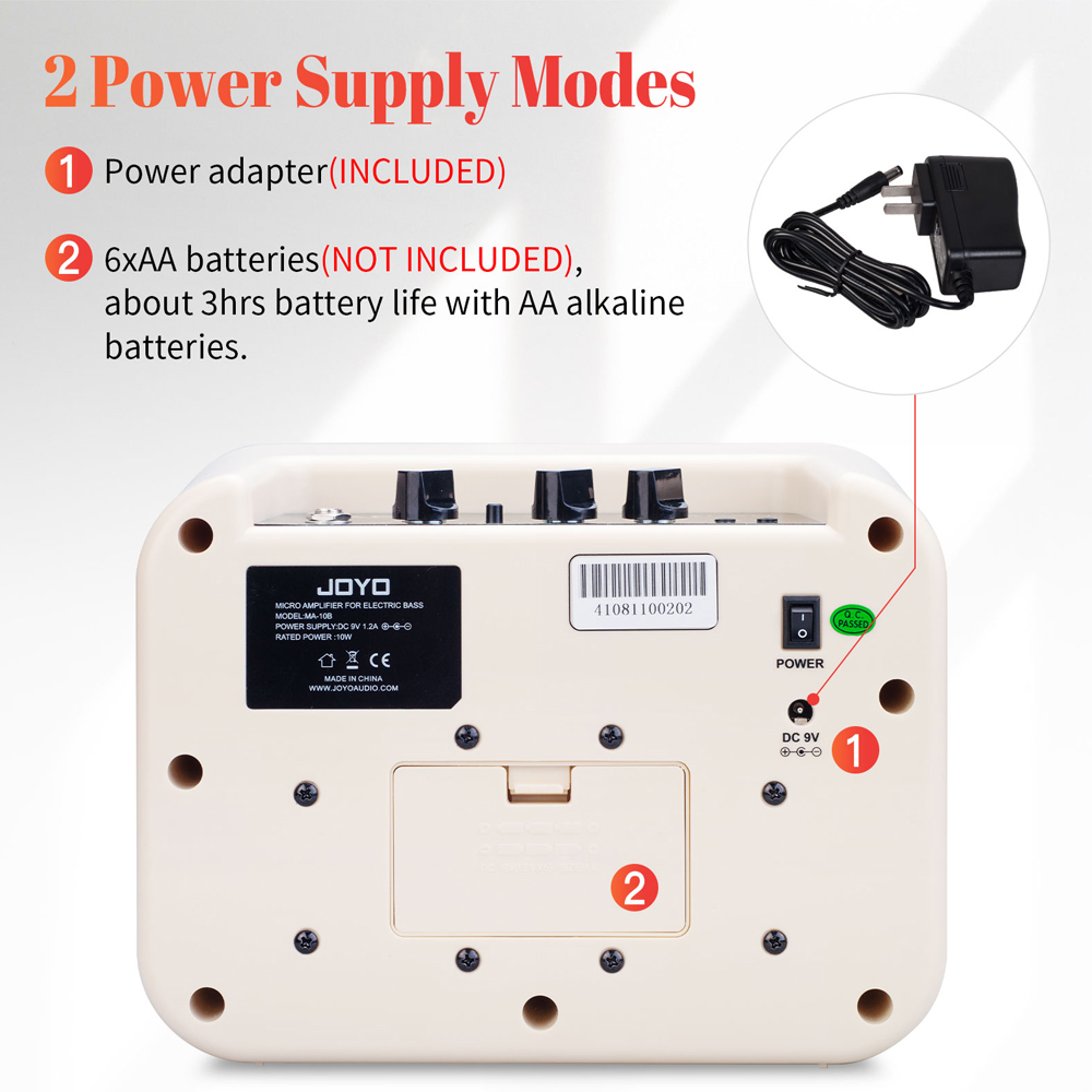 JOYO MA-10B Amplifier Bass Min - Speaker Terminal ulasan dan harga