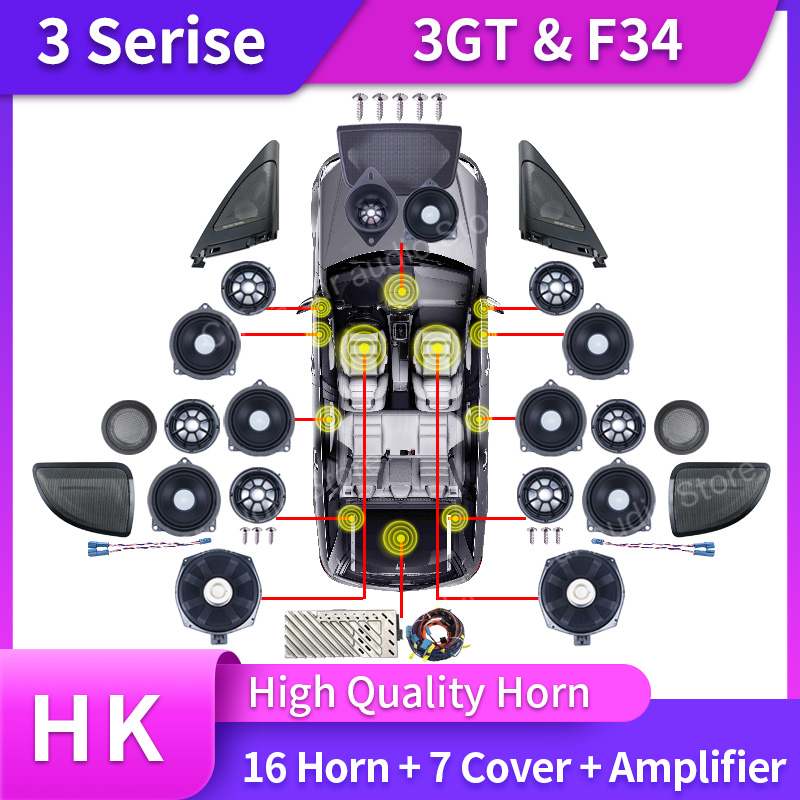 Kit Speaker Mobil Untuk BMW F3 - Speaker Kit ulasan dan harga