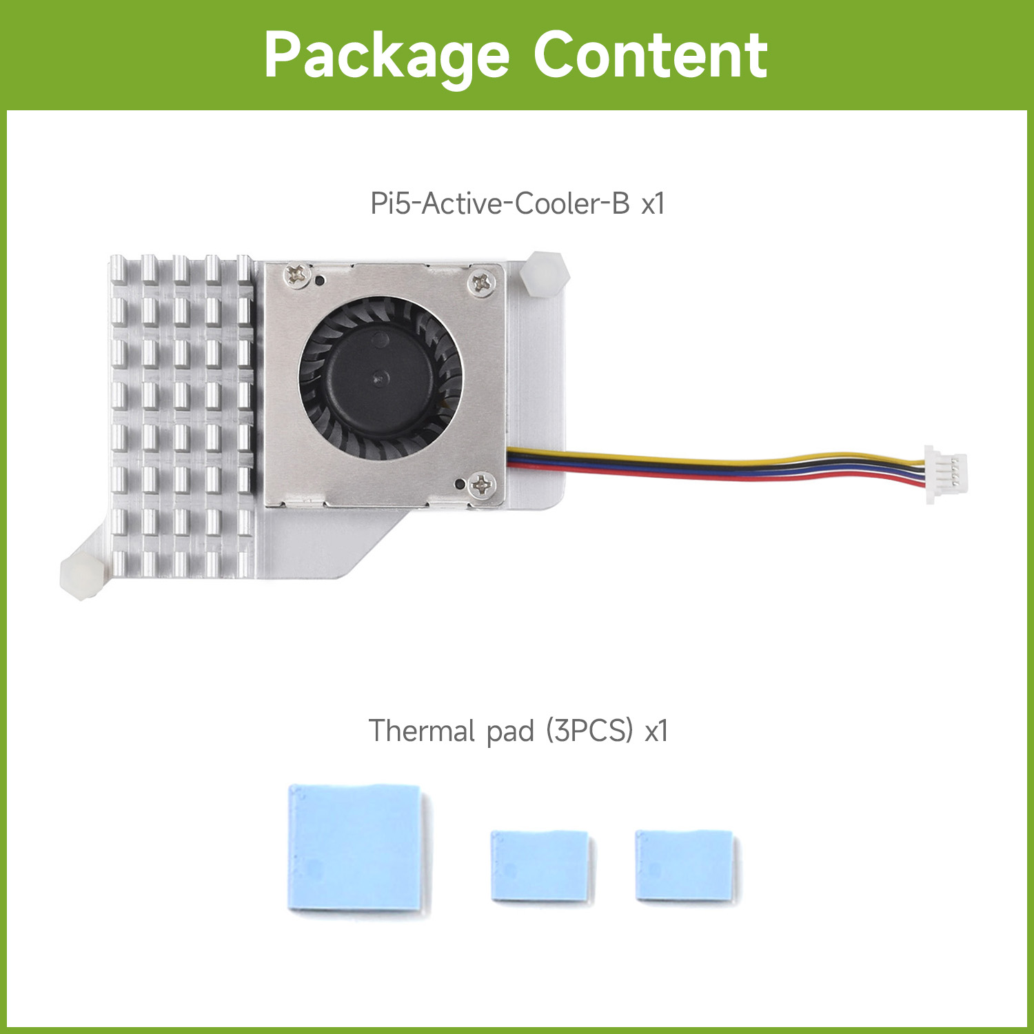 Pendingin Aktif Waveshare (B)  - Heatsink Aluminum ulasan dan harga